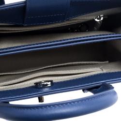 Pre Owned حقيبة شانيل ميني نويه إكسوكيتيف شوبنغ جلد أزرق