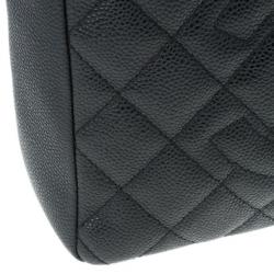 مملوكة مسبقًا Chanel Black Caviar Petite Shopping Tote