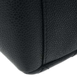 مملوكة مسبقًا Chanel Black Caviar Petite Shopping Tote