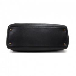 مملوكة مسبقًا Chanel Black Leather XL Supermodel Tote