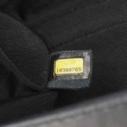 Pre Owned Chanel Black Tweed Shoulder Bag