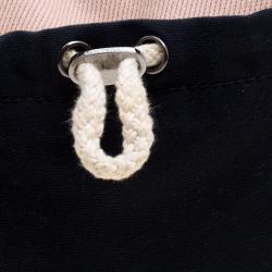 Pre Owned Chanel Multicolor Canvas CC Drawstring Hobo