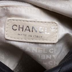 Pre Owned Chanel Multicolor Canvas CC Drawstring Hobo