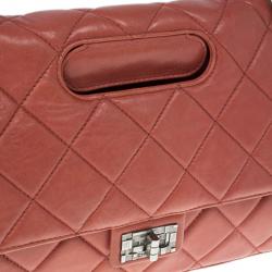 مملوكة مسبقًا Chanel Red Leather Reissue Flap Bag