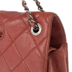 مملوكة مسبقًا Chanel Red Leather Reissue Flap Bag