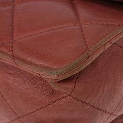 مملوكة مسبقًا Chanel Red Leather Reissue Flap Bag