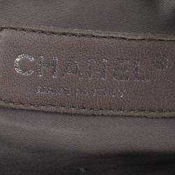 Pre Owned Chanel Black Quilted Bubble Jumbo Flap