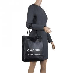 Chanel Essential 31 Rue Cambon Shopping Tote Leather Medium