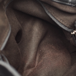 Pre Owned Chanel Black Wild Stitch Quilted Leather CC Expandable Bag