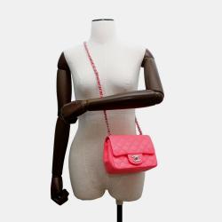 مملوكة مسبقًا حقيبة شانيل كتف سلسلة صغيرة ماتلاسيه علامة كوكو جلد حملان