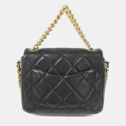 Pre Owned Chanel Leather Shoulder Bag