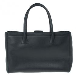 مملوكة مسبقًا Chanel Black Jumbo Black Caviar Leather Executive Cerf Tote