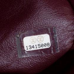 Pre Owned حقيبة شانيل ماكسي كلاسيك جلد مبطن بقلاب مزدوج سوداء