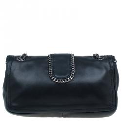 مملوكة مسبقًا Chanel Black Lambskin Madison Chain Me Flap Bag