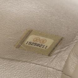 Pre Owned حقيبة شانيل قلاب كلاسيكي جلد مبطنة هذبية فاتحة