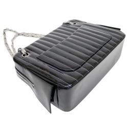مملوكة مسبقًا Chanel Black Patent Mademoiselle Shoulder Bag