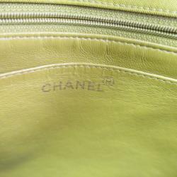 مملوكة مسبقًا Chanel Yellow Nylon Quilted Two Pocket Shoulder Bag