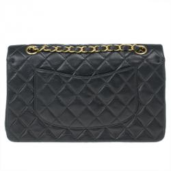مملوكة مسبقًا Chanel Black Lambskin Leather Small Single Flap Bag