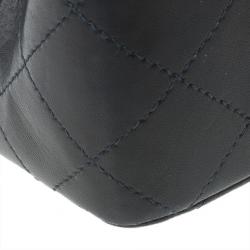 مملوكة مسبقًا Chanel Black Lambskin Leather Small Single Flap Bag