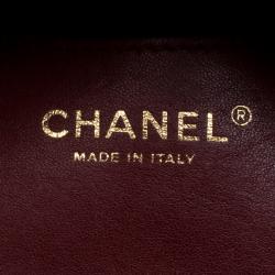 Pre Owned Chanel Black Quilted Leather Medium Just Mademoiselle Bowling Bag