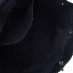 Pre Owned حقيبة شانيل سيرف جل د أسود