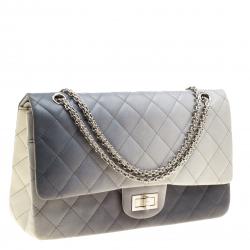 Pre Owned Chanel Multicolor Quilted Leather Reissue 2.55 Classic 227 Flap Bag
