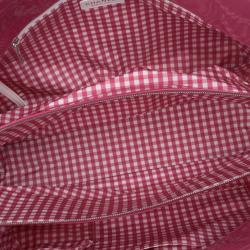 Pre Owned Chanel Fuschia Pink Patent Leather CC Logo Shopping Tote