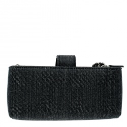 Chanel Blue Denim Deauville Wallet on Chain Bag 