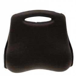 Pre Owned Chanel Brown Cotton Limited Edition Butt Hard Case