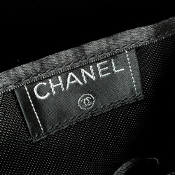 Pre Owned Chanel Brown Cotton Limited Edition Butt Hard Case