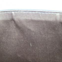 مملوكة مسبقًا Chanel Brown Nylon Four Leave Clover Single Flap Shoulder Bag