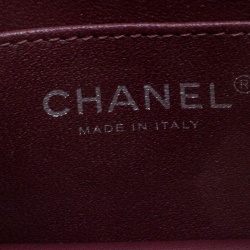 مملوكة مسبقًا حقيبة شانيل قلاب ميني بروبلر جلد سوداء