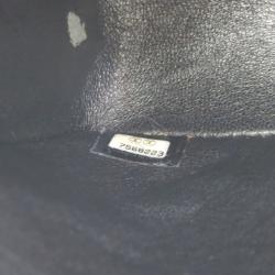 Pre Owned Chanel Black Caviar Small Double Flap Classic Shoulder bag