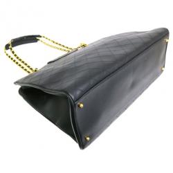 Pre Owned Chanel Black Calfskin Supermodel Shoulder Bag