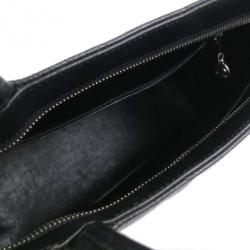 Pre Owned Chanel Black Caviar Small Revival Tote