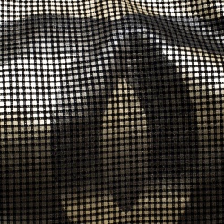 Pre Owned Chanel Gold/Black Leather Hollywood CC Hobo
