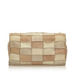 Pre Owned Chanel Multicolor Suede Patchwork 2.55 Reissue Flap Bag