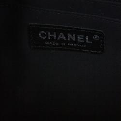 Pre Owned Chanel Multiclor Leather Patchwork Jumbo Classic Flap Bag