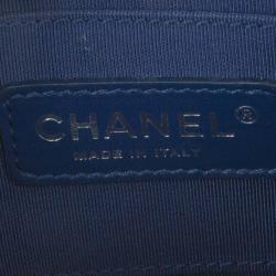 مملوكة مسبقًا Chanel Turquoise Boy Brick Flap Bag