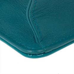 مملوكة مسبقًا Chanel Turquoise Boy Brick Flap Bag