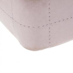 مملوكة مسبقًا حقيبة شانيل شوكليت بار أيست-ويست باغيت جلد خروف وردي