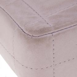 مملوكة مسبقًا حقيبة شانيل شوكليت بار أيست-ويست باغيت جلد خروف وردي