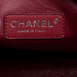 مملوكة مسبقًا Chanel Navy Blue Quilted Leather CC Bowler Bag