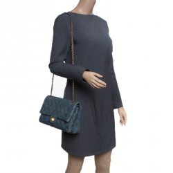 مملوكة مسبقًا حقيبة شانيل قلاب 226 كلاسيك 2.55 ريإيشو جلد مبطنة حمراء