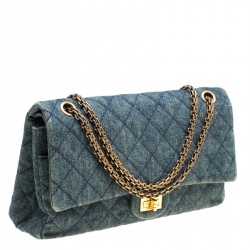 مملوكة مسبقًا حقيبة شانيل قلاب 226 كلاسيك 2.55 ريإيشو جلد مبطنة حمراء