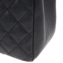 مملوكة مسبقًا Chanel Black Caviar Grand Shopper Tote