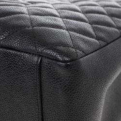 مملوكة مسبقًا Chanel Black Caviar Grand Shopper Tote