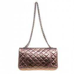 Chanel Bronze Quilted Leather Reissue 2.55 Classic 225 Flap Bag with Coin Purse Accessories
