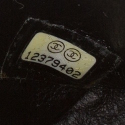 مملوكة مسبقًا حقيبة شانيل قلاب مفرد كلاسيك جامبو جلد كافيار مبطنة سوداء