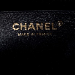 مملوكة مسبقًا حقيبة شانيل قلاب مفرد كلاسيك جامبو جلد كافيار مبطنة سوداء